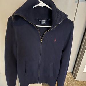 Women’s XL PoloRalph Lauren full zip sweater